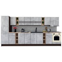 Bucatarie MARINA NEW 390 B Wenge / Decor 4298